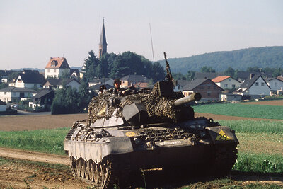   Танк Leopard 1 ©CMSGT Don Sutherland, USAF. Общественное достояние Wikipedia.org