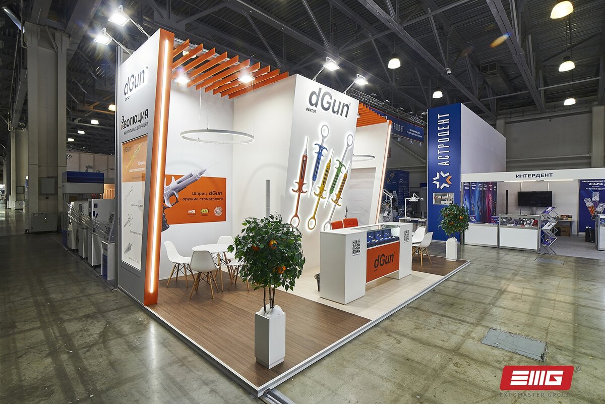 Стенд для компании "УМК" от EXPOMASTER GROUP