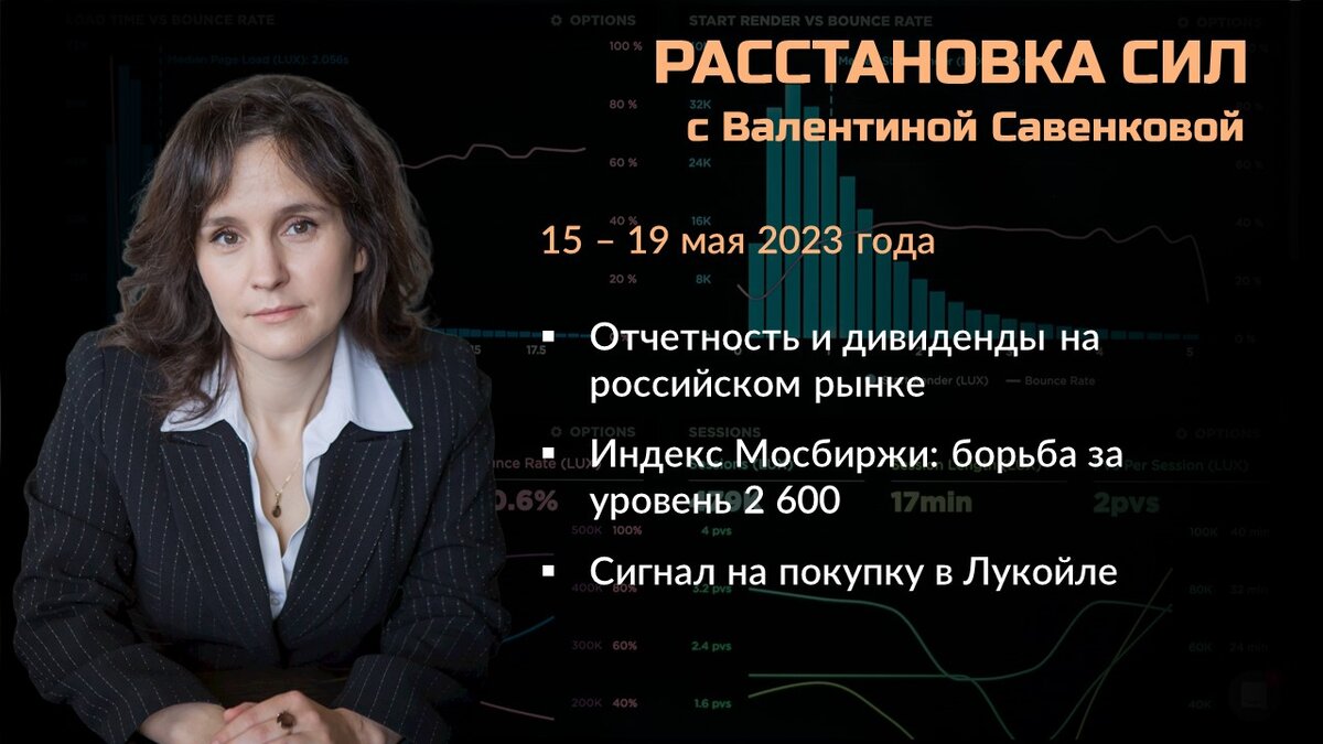 Отчетность и дивиденды на российском рынке | Индекс Мосбиржи: борьба за  уровень 2 600 | Сигнал на покупку в Лукойле | ВЕЛЕС Инвестиции | Дзен