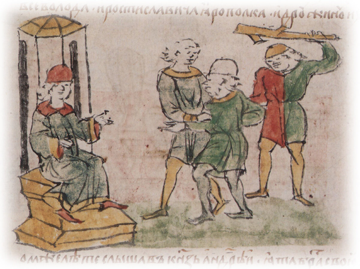 Взятие в плен Всеволода Юрьевича 