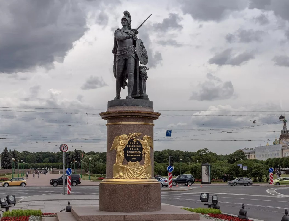 Памятник александру суворову в санкт-петербурге. Памятник суворову марсово поле. Тульчине винницкой области. Какому великому полководцу установлен данный памятник. Памятник суворову козловский 1801.