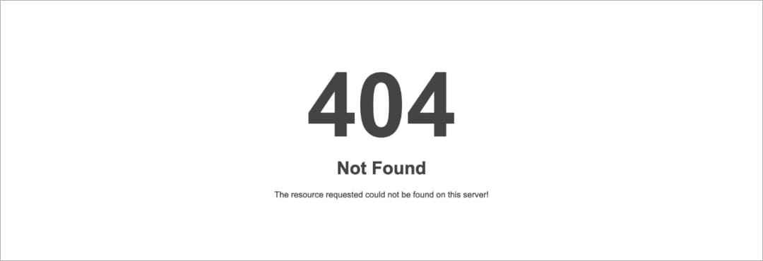 Ошибка 404