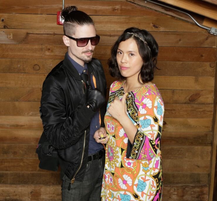 А это сама парочка