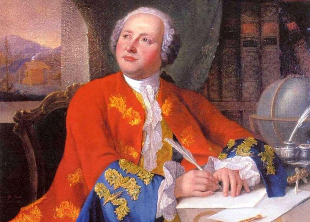      М.В. Ломоносов. Картина из свободных источников, на правах добросовестного цитирования.