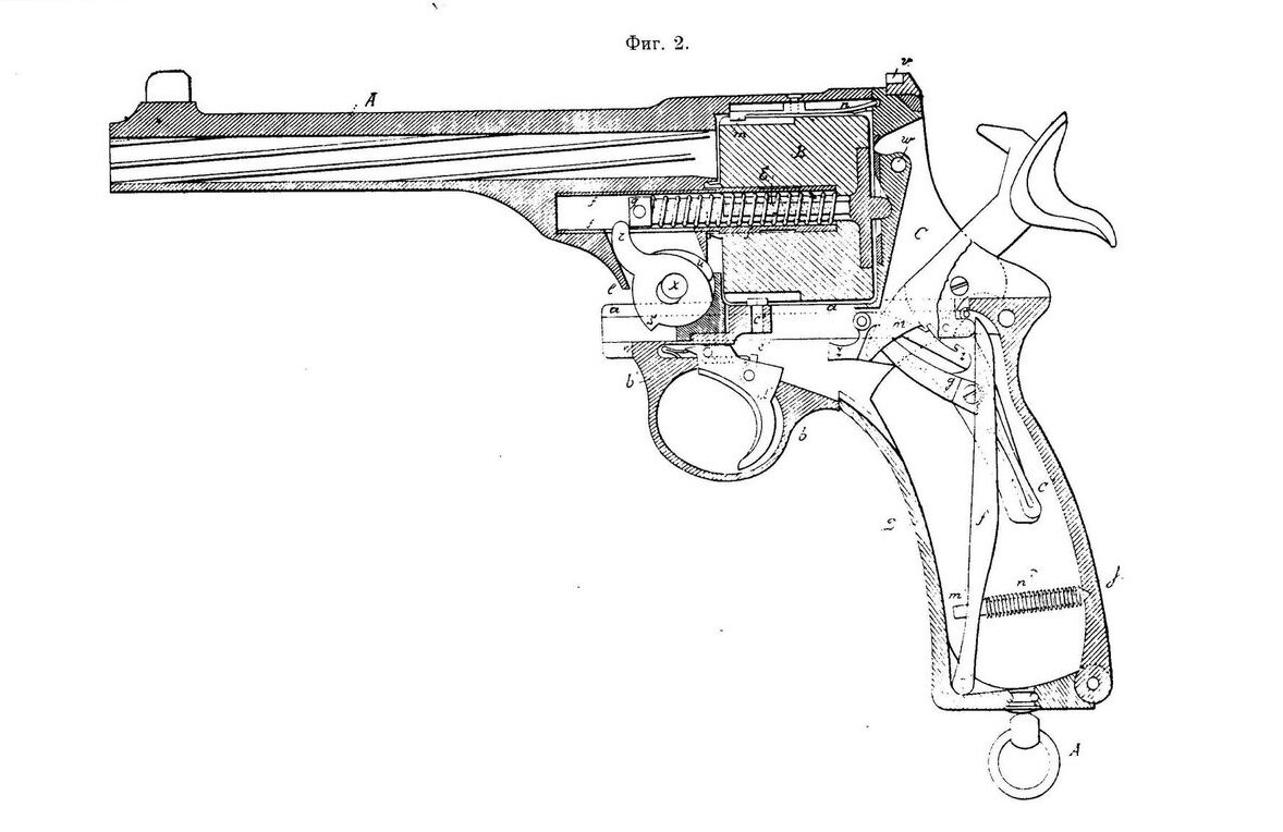 Webley revolver 38 mark 4 чертежи Автоматический револьвер Webley-Fosbery: чужой среди своих Исторический броневич