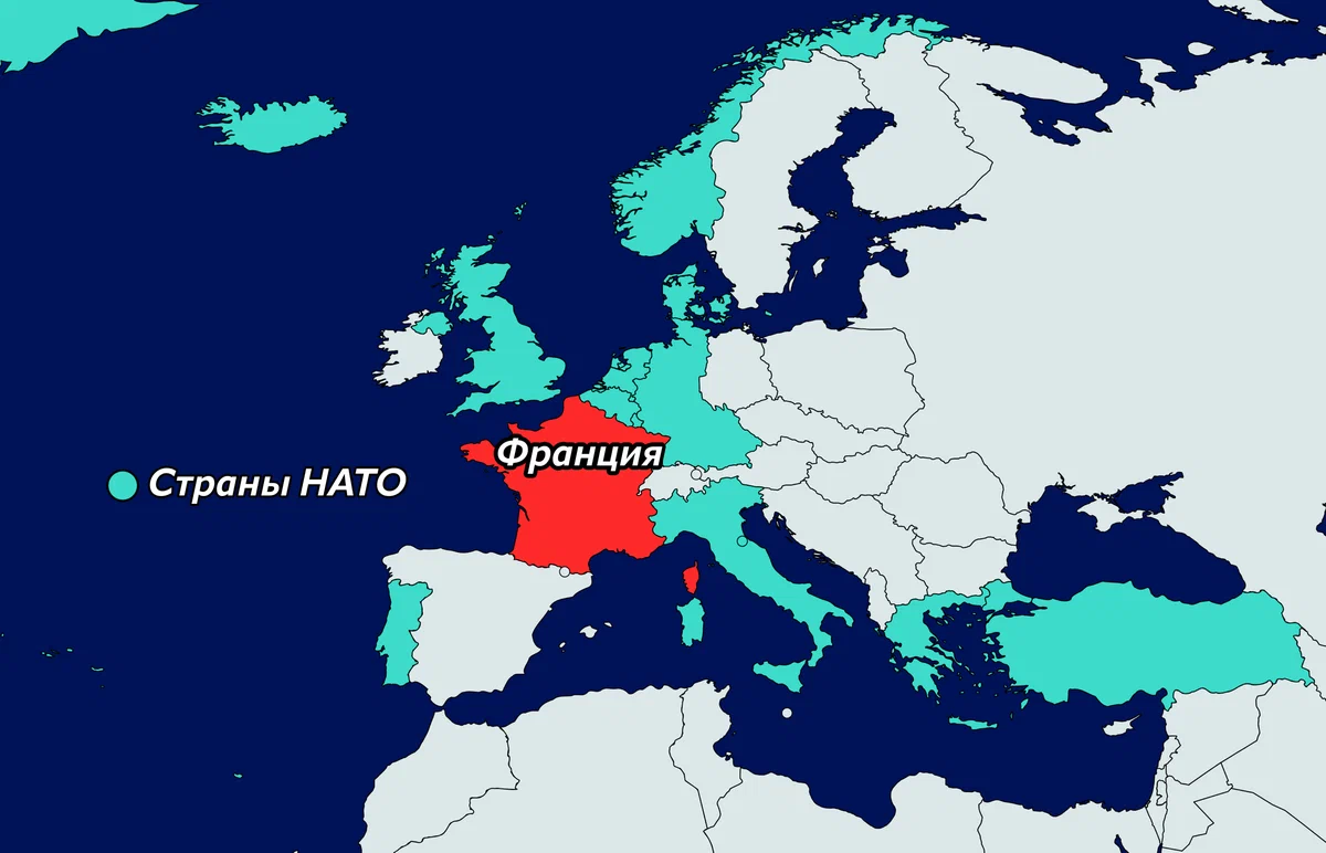 Почему вышли из нато. Франция НАТО 1966. Франция и НАТО. Страны Альянса НАТО. Карта НАТО 2022.