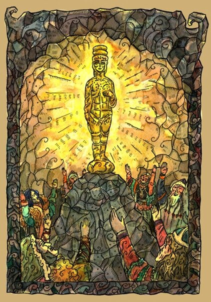 Золотая баба. Фото с просторов интернета.