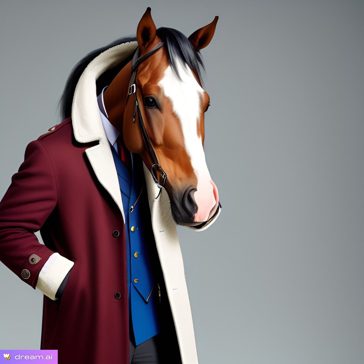 Конь в пальто