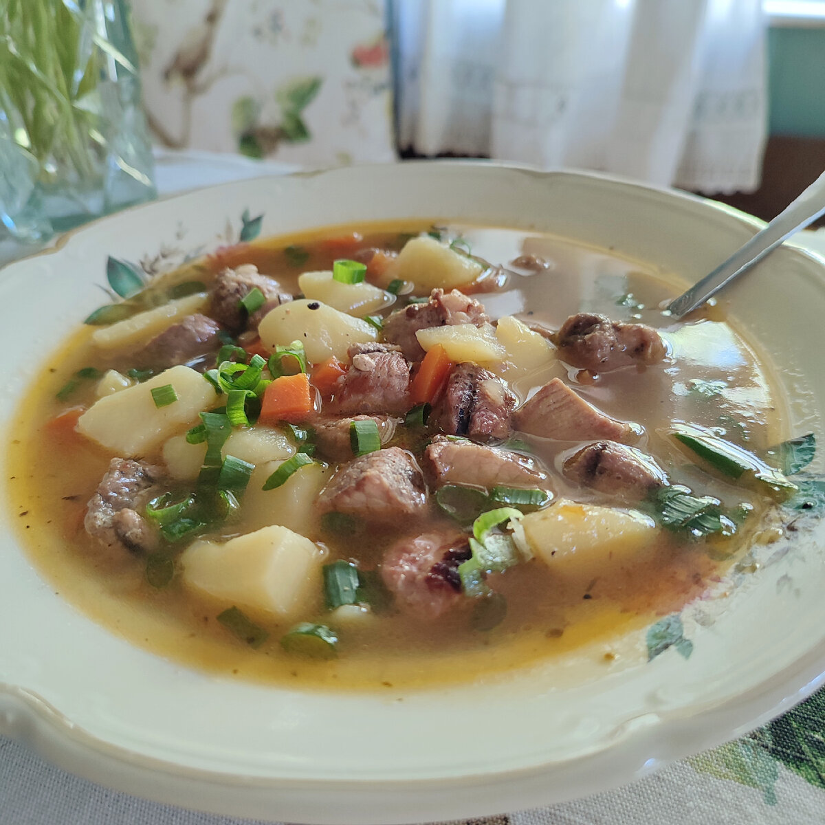 Жаркое из вчерашнего шашлыка