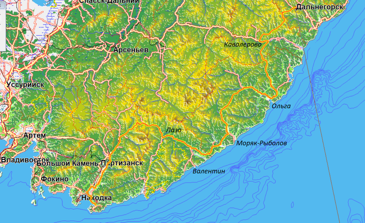 Автодорога Находка - Дальнегорск по востоку Приморья | Дальние горы | Дзен