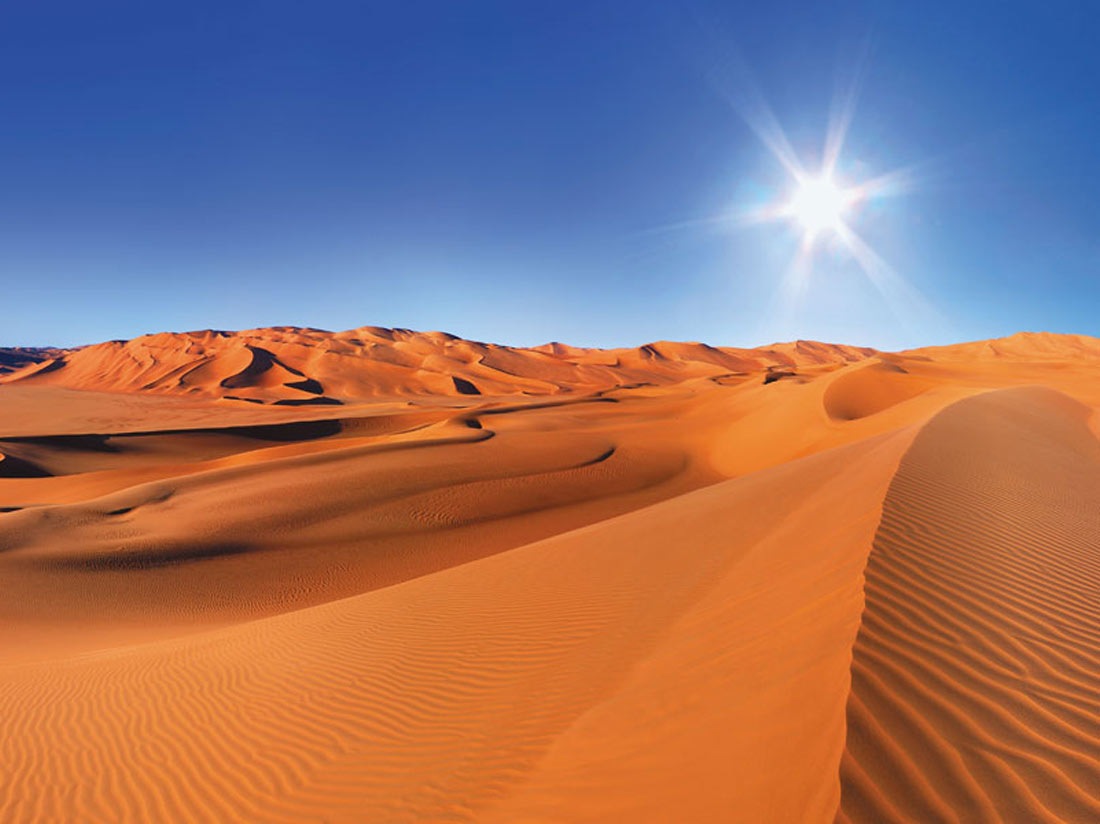 Почему в пустыне днем так жарко, а ночью очень холодно?
