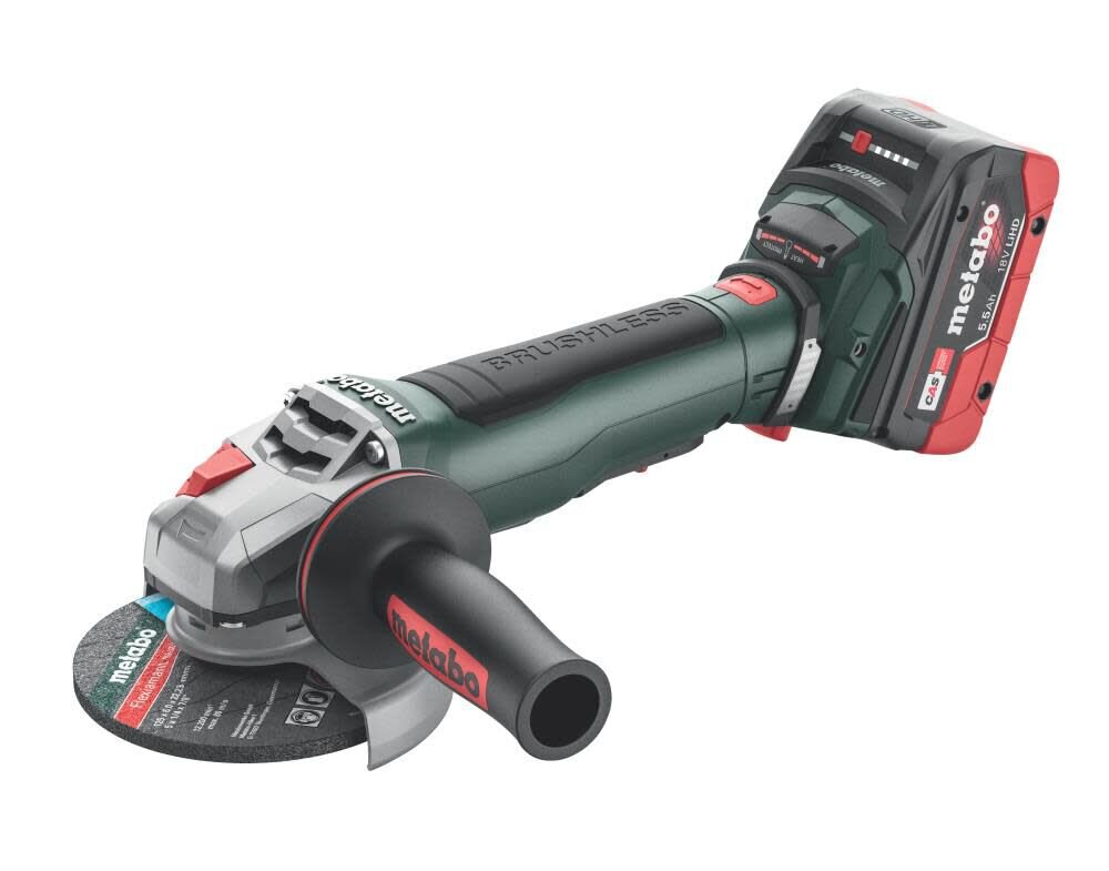 Обзор на аккумуляторную УШМ Metabo WPB 18 LT BL 11-125 | Строительный ...