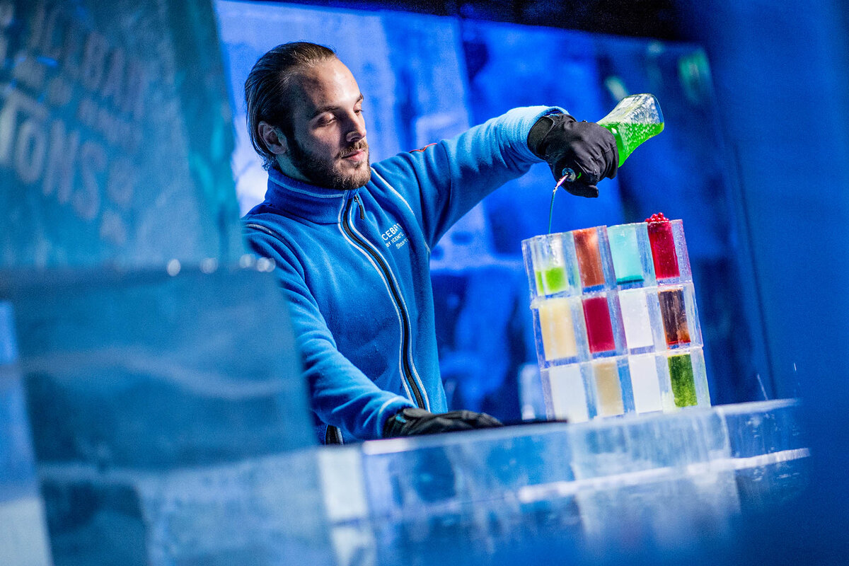 Шесть самых крутых ледяных баров в мире Gordian "wine library" Дзен