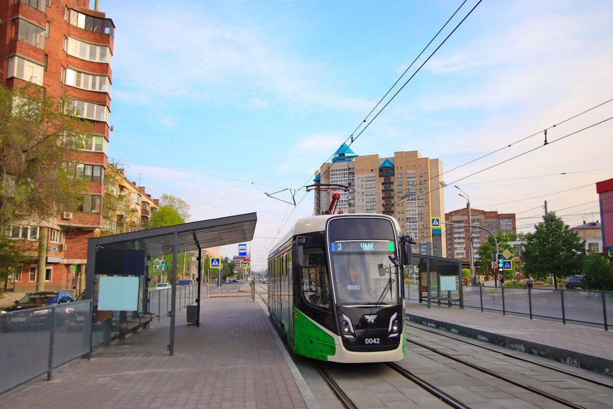 Новые транспортные платформы на улице Цвиллинга. Фото: пресс-служба мэрии