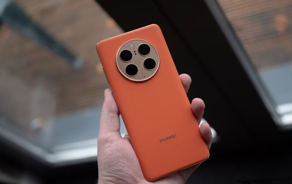    Mate 5 Pro получил оригинальную оранжевую расцветку и отделку корпуса из экокожи. xda-developers.com