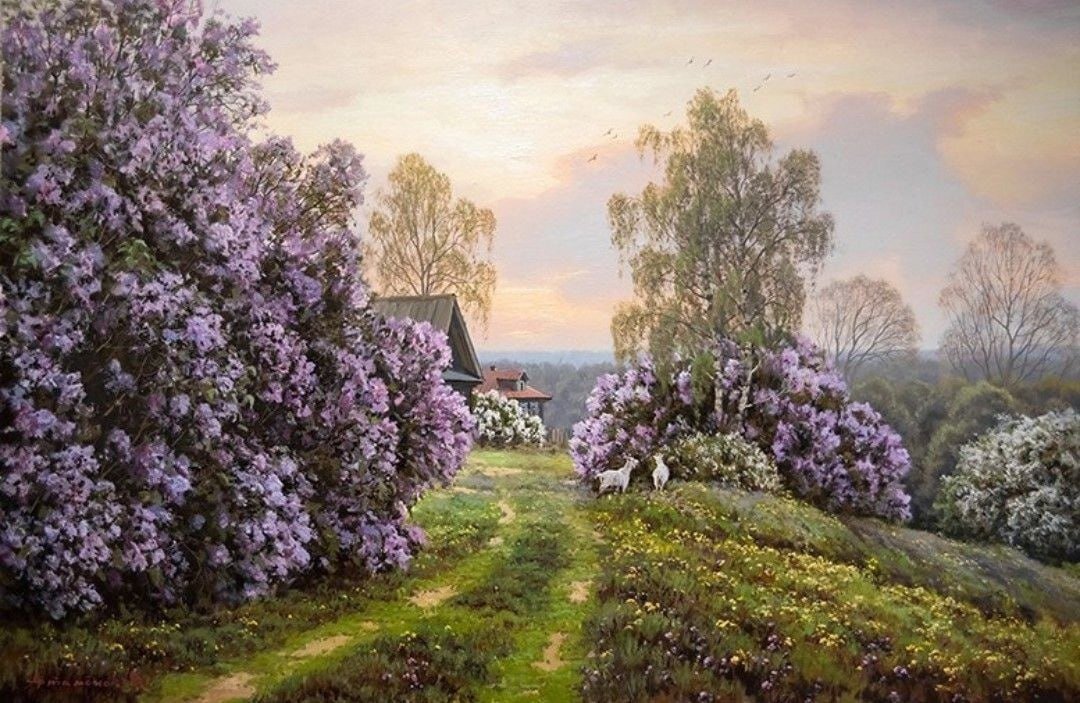Валерий Артамонов, "Запах сирени. На рассвете"