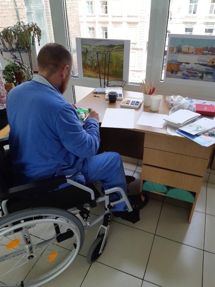    Музей Природы и Человека представил выставку и художественную мастерскую для пациентов военного госпиталя в Санкт-Петербурге