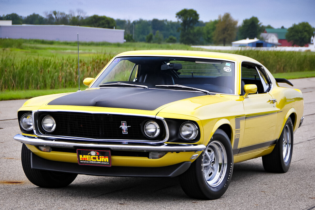    Ford Mustang Boss 302 (1969 г.в.)   
Фото: Ford