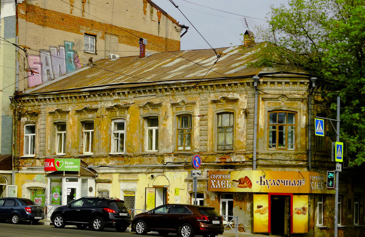 Галактионовская, 23/ Венцека, 62. Фасад со стороны Галактионовской