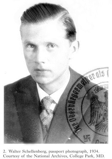 В. Шелленберг в 1934 году. Архивное фото из открытых источников Интернета.