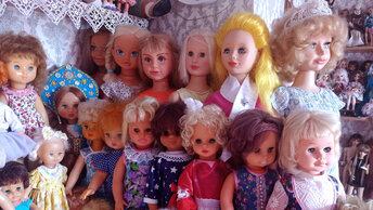 Куклы коллекции, моей. 2, часть.