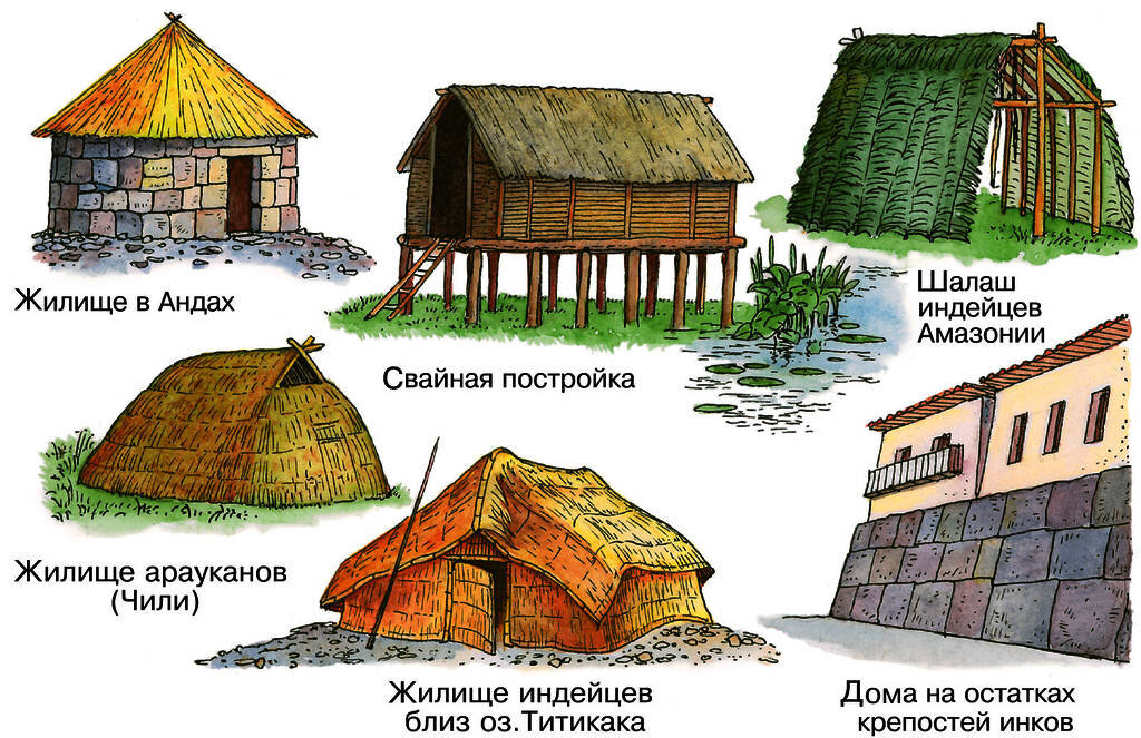 Виды жилищ картинки