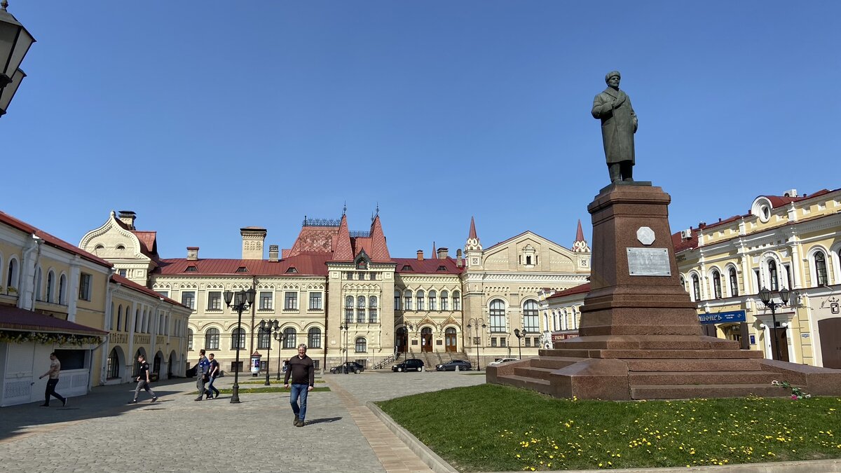 Красная площадь Рыбинска.