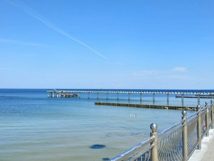 ТЕМПЕРАТУРА ВОДЫ ЗАВИСИТ ОТ НАПРАВЛЕНИЯ ВЕТРА. ФОТО: «МК В КАЛИНИНГРАДЕ» 