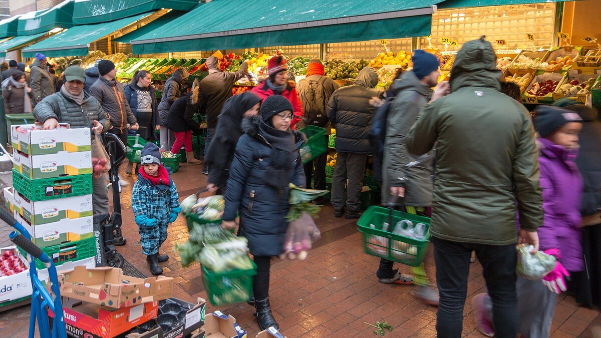    Рынок в Осло (сс) Øyvind Holmstad