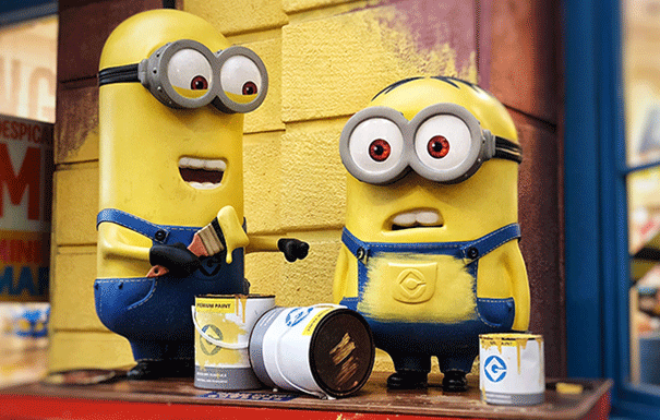 Кадр мультфильма "Миньоны"