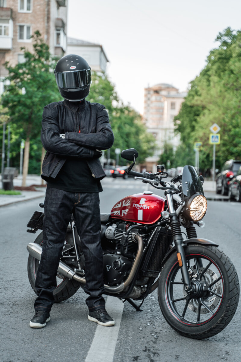 Джинсовая куртка Hyperlook Lion Denim и джинсы Hyperlook Shogun Dark