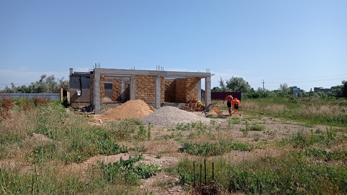 Сдал бетономешалку в аренду)