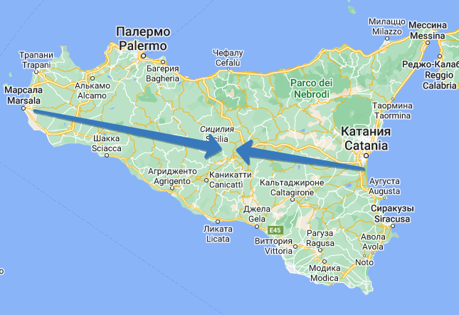 Первоначальный (отвергнутый) план. Рисунок Автора