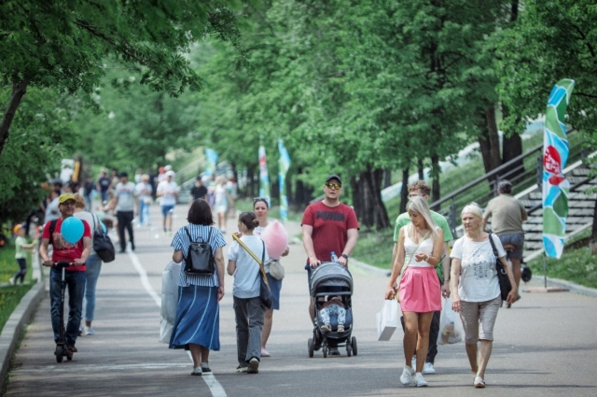   В Красноярске День молодежи проходит по плану