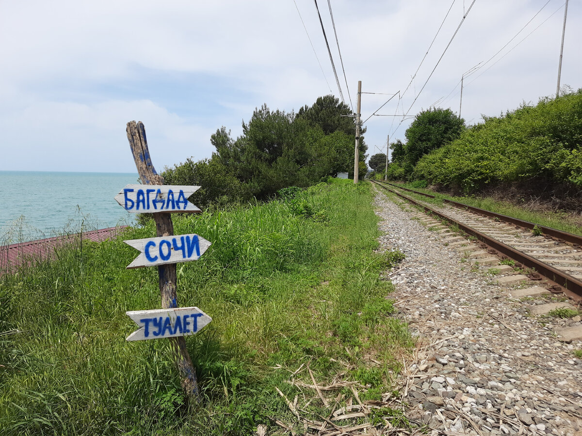 А туалет, я думаю, в кустиках).