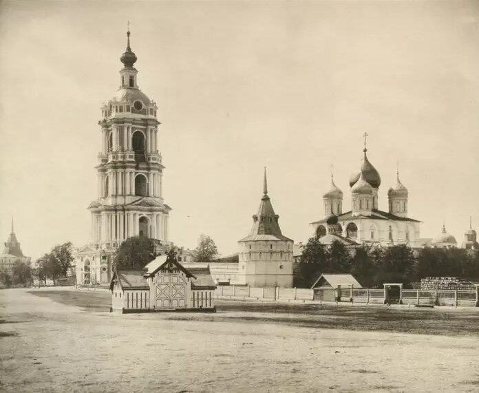 Новоспасский монастырь. 1882. Источник - сайт www.pastvu.com