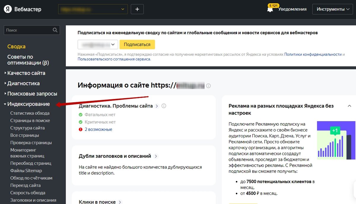 Индексируемые страницы сайта. Индексируемые страницы сайта
