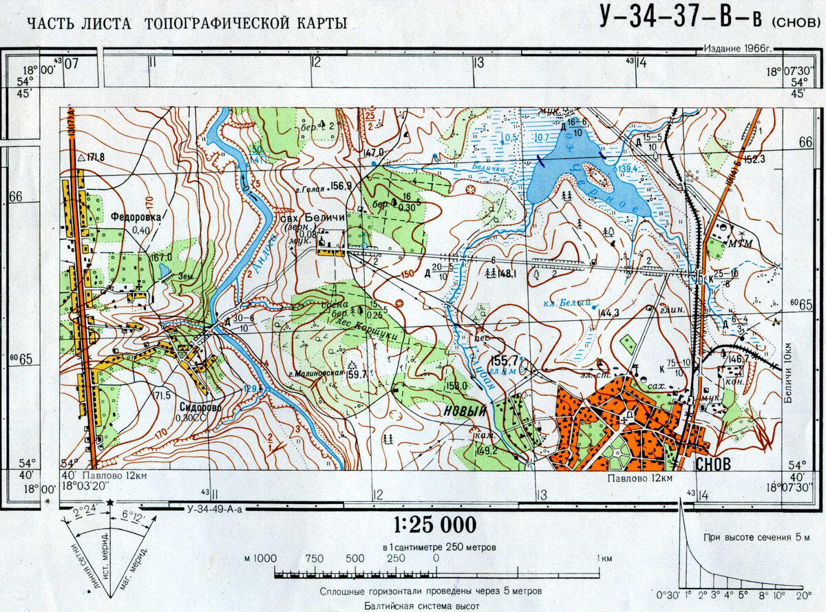 Карта какого масштаба самая подробная и точная для данной территории