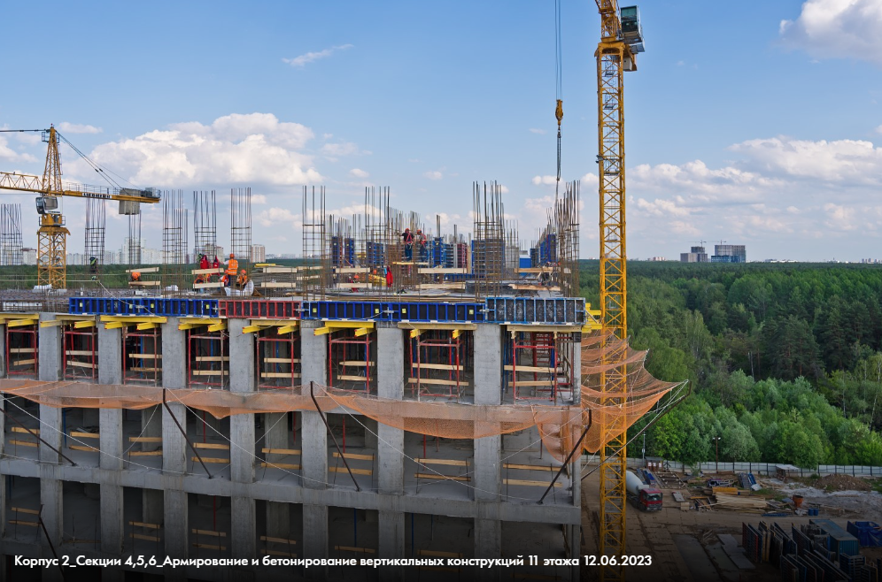 строительство. движение говорово жк. бц w plaza варшавское шоссе 1. жилой комплекс. строительство жилья.