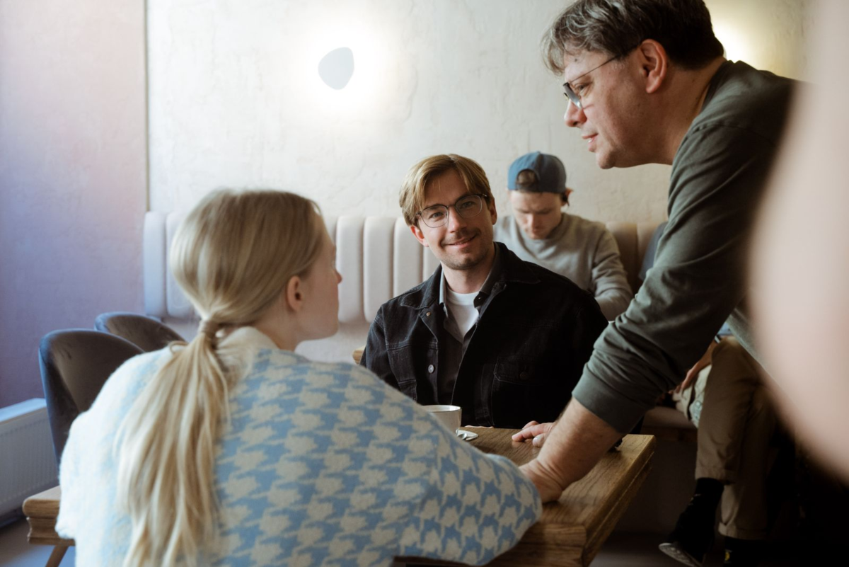 Рабочий момент со съемок сериала