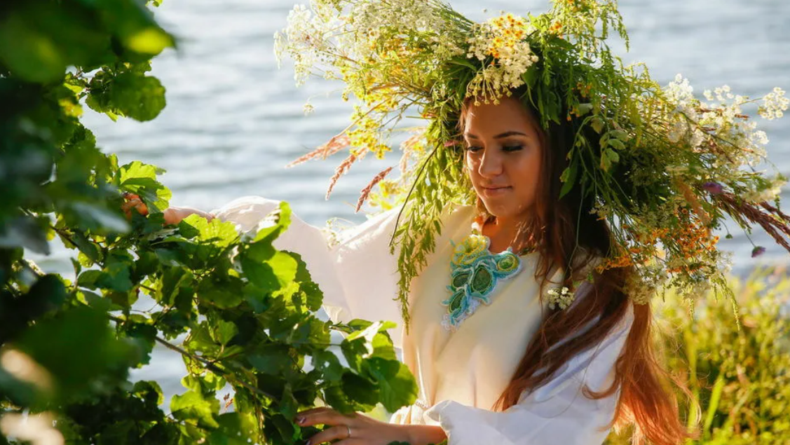 Отчет ивана купала. Фотосессия в стиле Ивана Купала.
