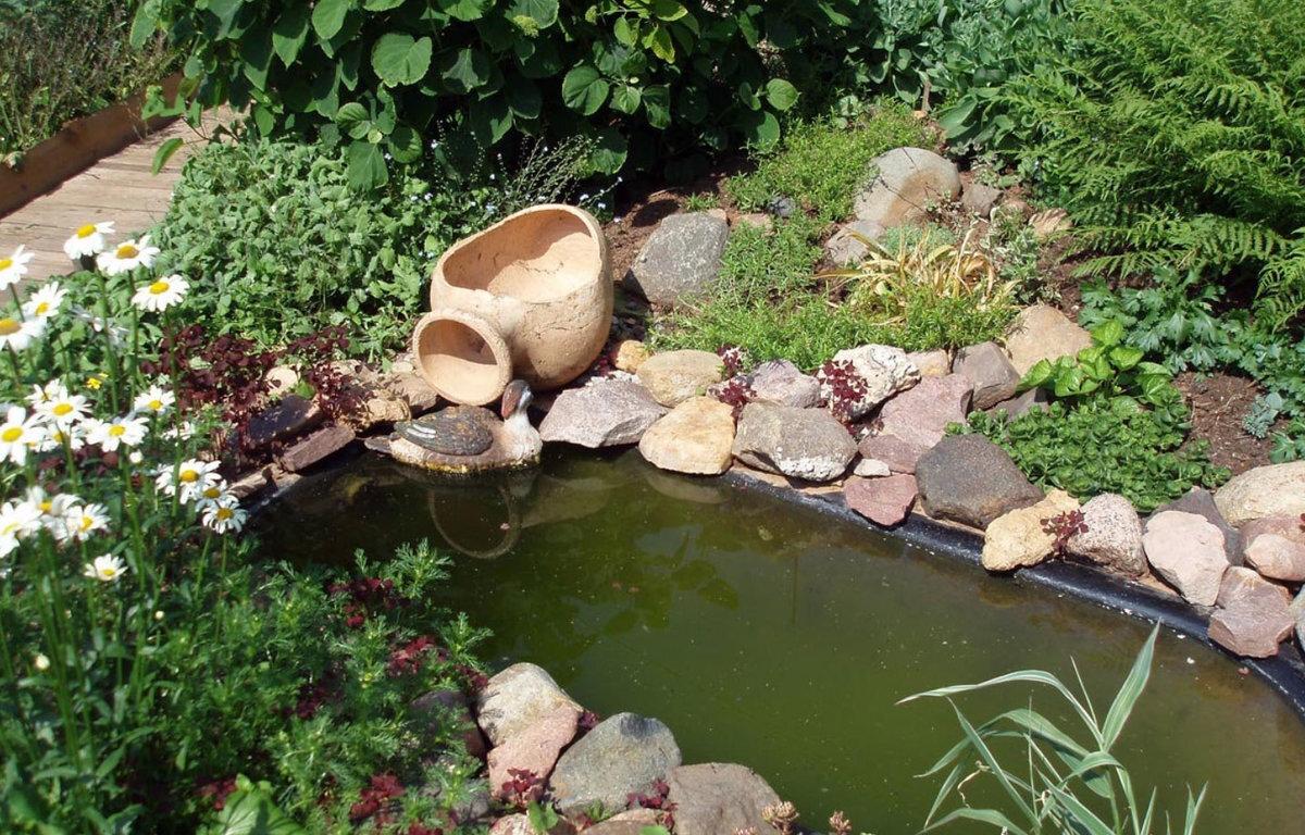 Искусственный водоем своими руками - как сделать водоем Outdoor decor, Outdoor, 