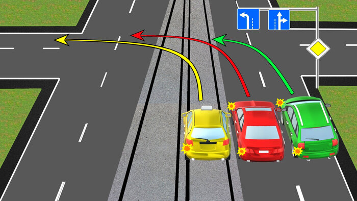 Как правильно развернуться на перекрестке, чтобы не получить штраф