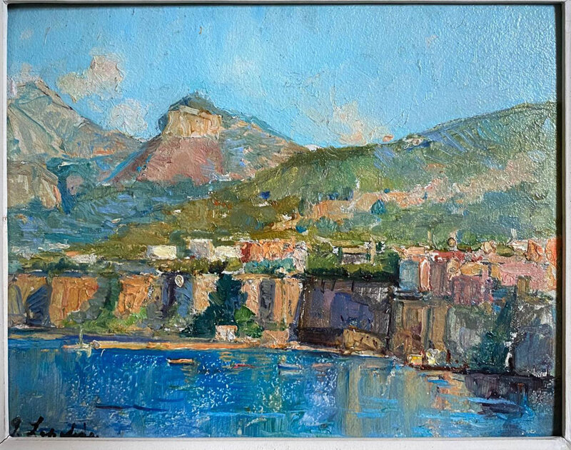 Георгий Лапшин "Морской пейзаж" 1930-е гг. 