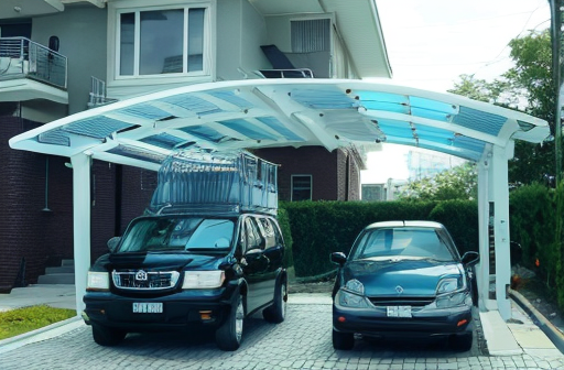 Открытый навес около дома