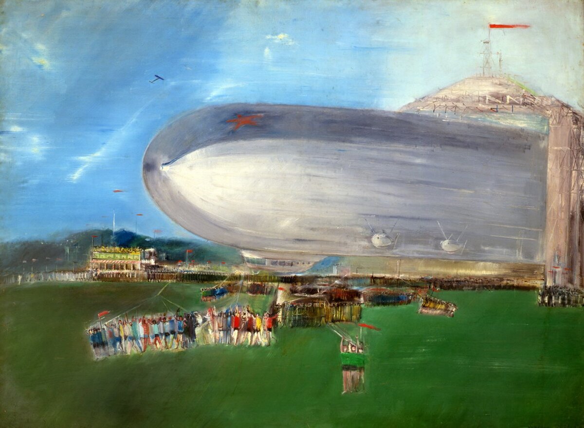 Александр ЛАБАС Дирижабль. 1931 Фото: Государственный Русский музей
Источник: virtualrm.spb.ru
