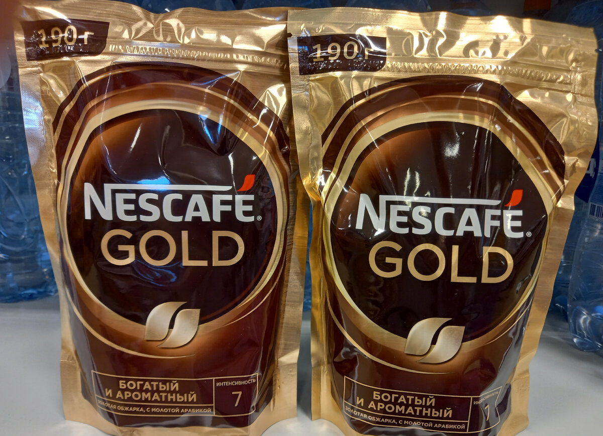 Кофе «Nescafe GOLD» (фото автора)  