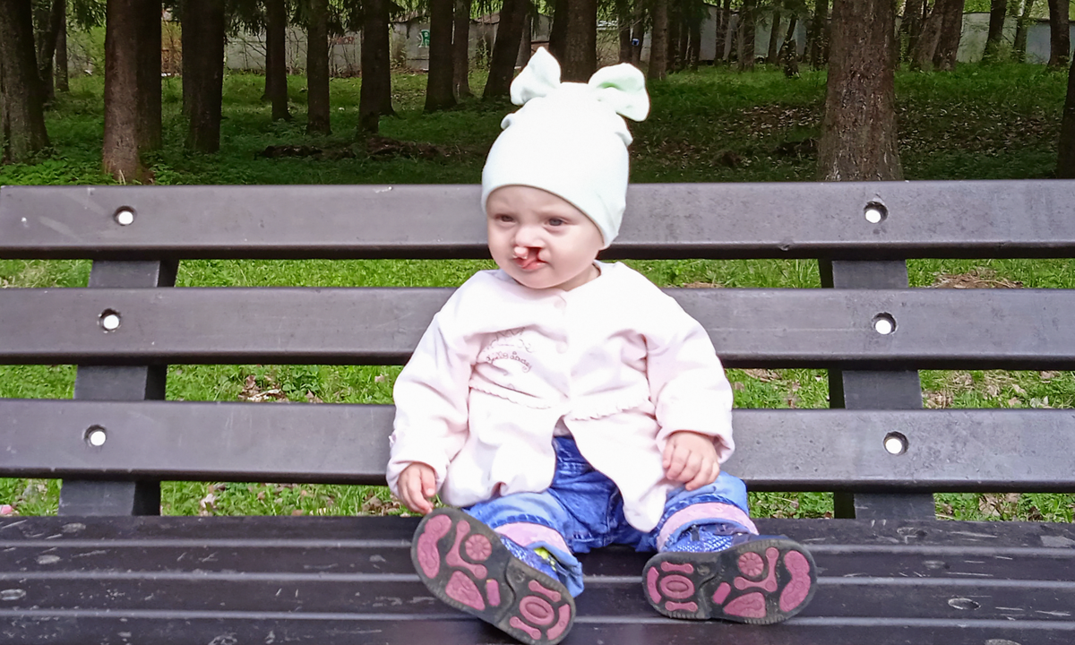 Анделина Прокушева, подопечная фонда "Алёша"