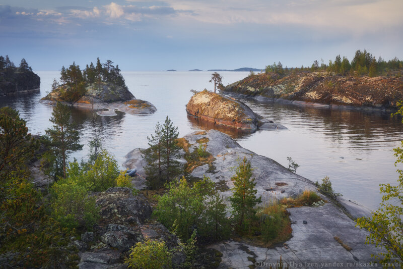 Ладожские шхеры в карелии фото