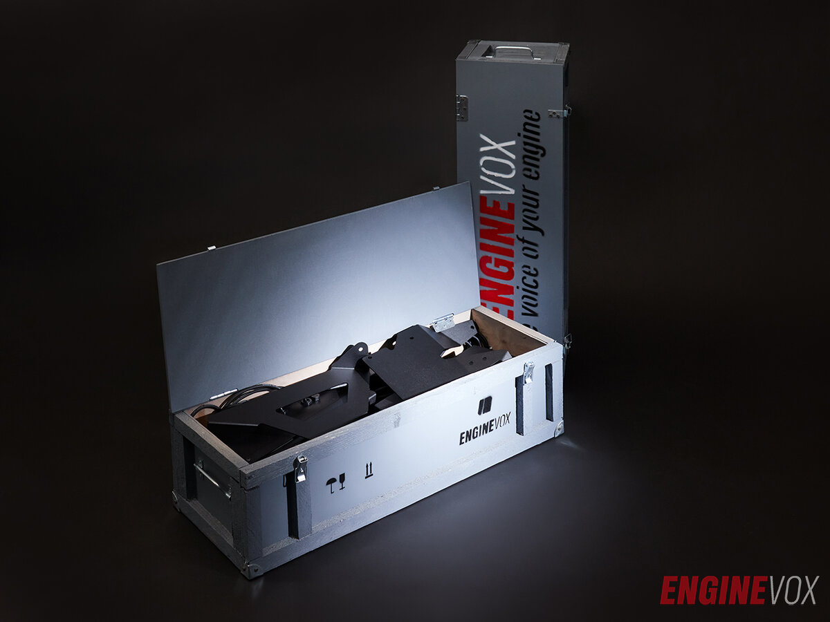 Система электронного активного выхлопа ENGINEVOX (один из вариантов комплекта)